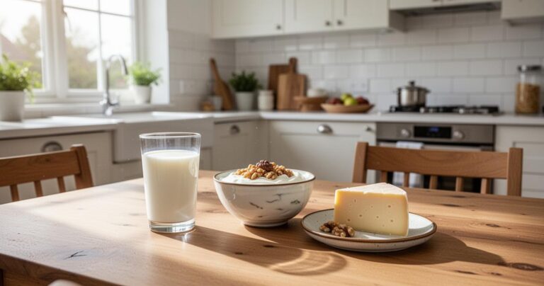 Produits laitiers : repères de consommation au quotidien